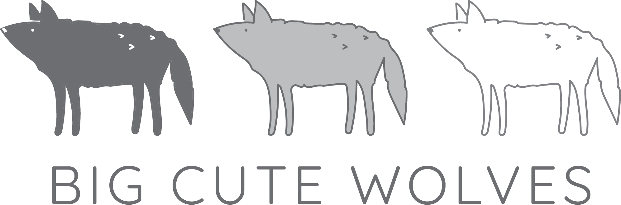 Big Cute Wolves